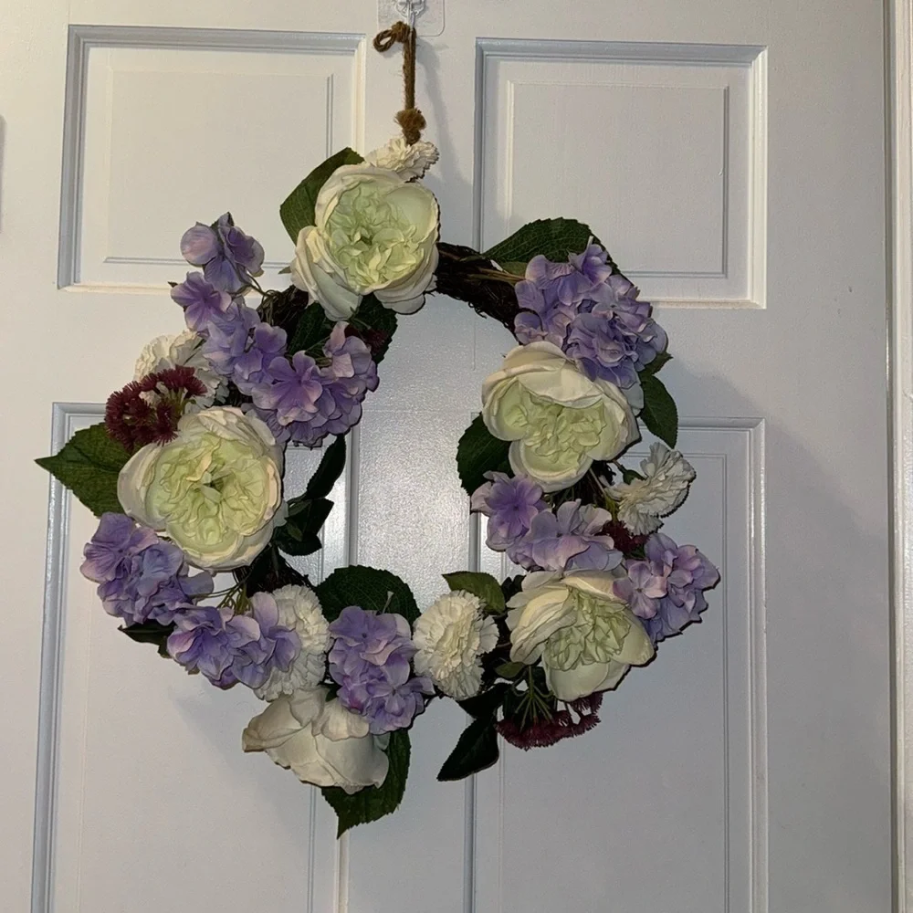 FLOWER HANGER FOR DOORS FLORAL ARTIFICIAL